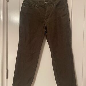 Old Navy Forest Green Corduroy Pants
